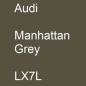 Preview: Audi, Manhattan Grey, LX7L.